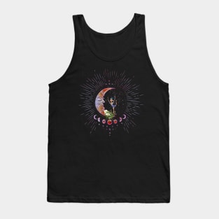 Littele fairy dancing on a moon Tank Top